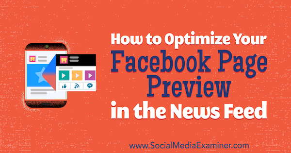 Ako optimalizovať ukážku stránky na Facebooku v informačnom kanáli správ od Kristi Hines z prieskumu sociálnych médií.