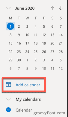 Pridať ikonu kalendára v programe Outlook