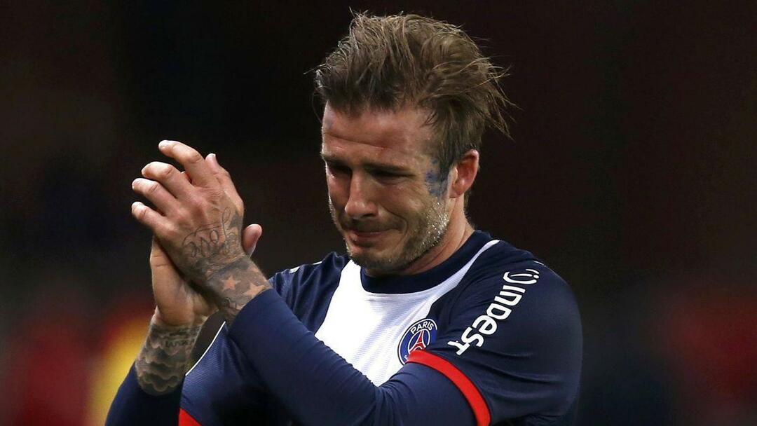 David Beckham Paríž Saint-Germain