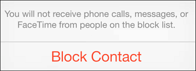 Blokovanie volajúcich iOS 7