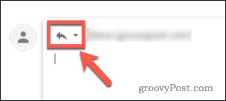 Tlačidlo odpovede typu Gmail