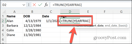 Excel konkrétny dátum