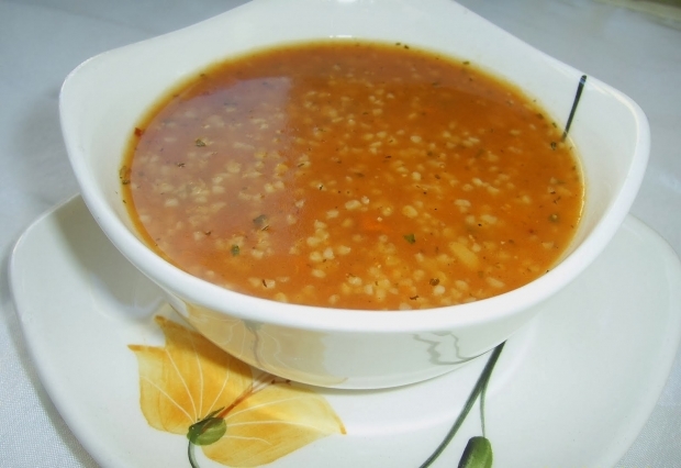 kukuričná bulgurová polievka