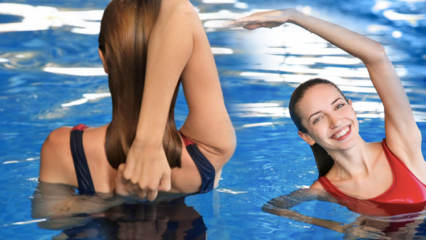 Prispôsobte brucho 3 pohybmi! Najúčinnejšie regionálne zoštíhľovacie pohyby, ktoré môžete robiť vo vode