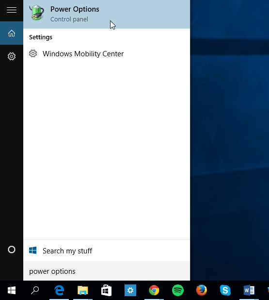 Vyhľadávanie v systéme Windows 10 Cortana bolo vypnuté
