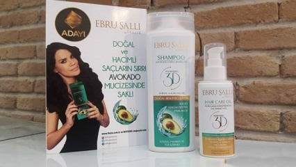 Ebru Şallı 3D avokádový extrakt šampónu recenzia