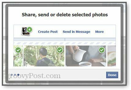 facebook-photo-sync vytvoriť post