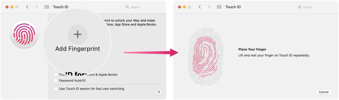Problémy s Touch ID: Pridajte odtlačok prsta