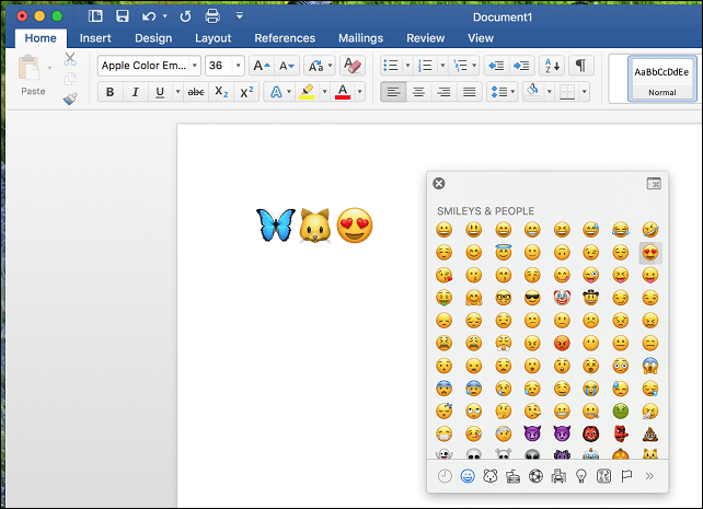 povoliť emoji macos klávesnicu Microsoft