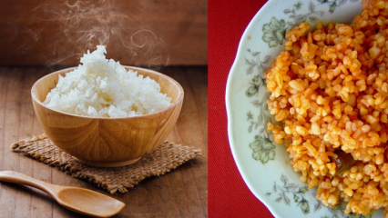 Bulgur alebo ryža zvyšuje hmotnosť? Aké sú výhody bulguru a ryže? Jesť ryžu ...