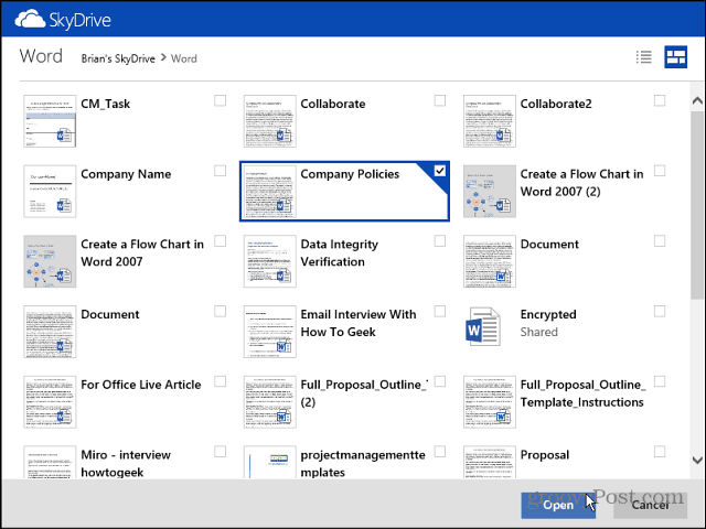 Ako zdieľať súbory zo SkyDrive v