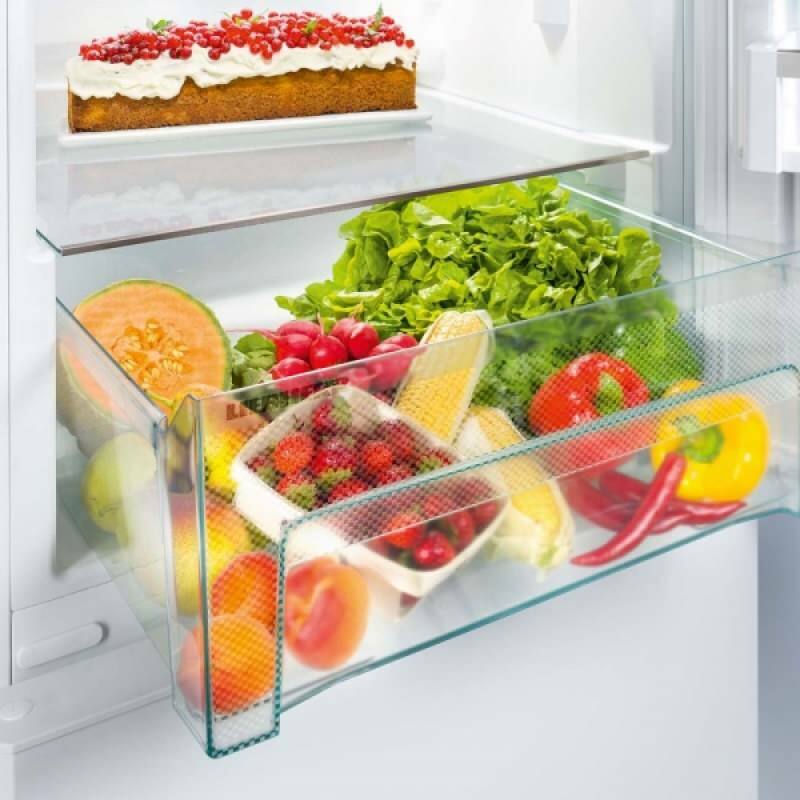 Na čo slúži ostrejšia priehradka chladničky, ako sa používa?