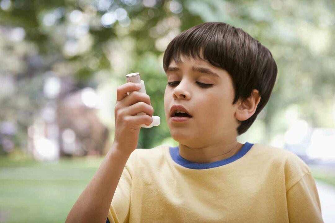 astmatické dieťa