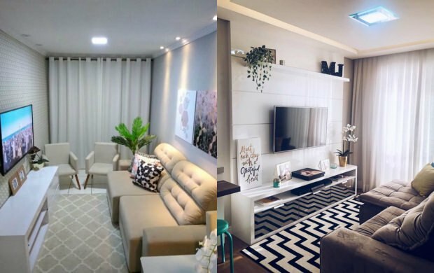 nápady dekorácie obývacej izby 2020