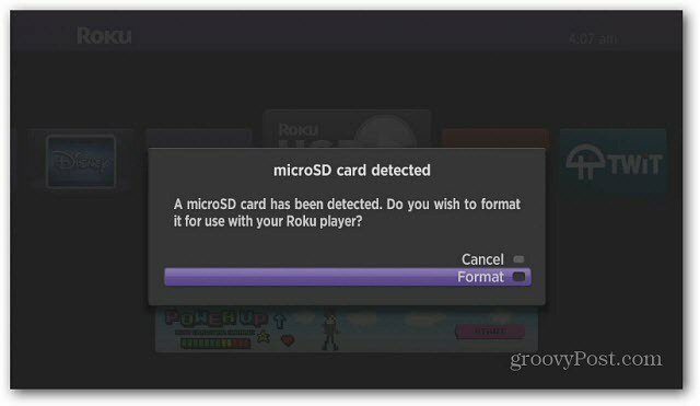 Ako nainštalovať MicroSD kartu na Roku2