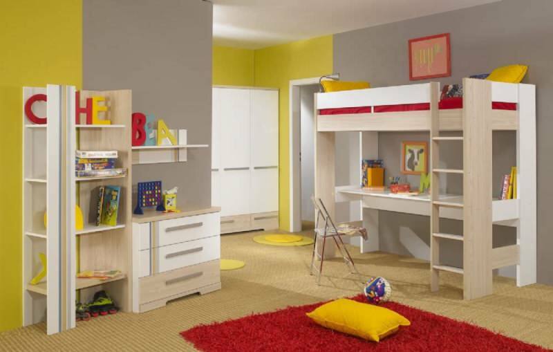 Návrhy dekorácie detskej izby