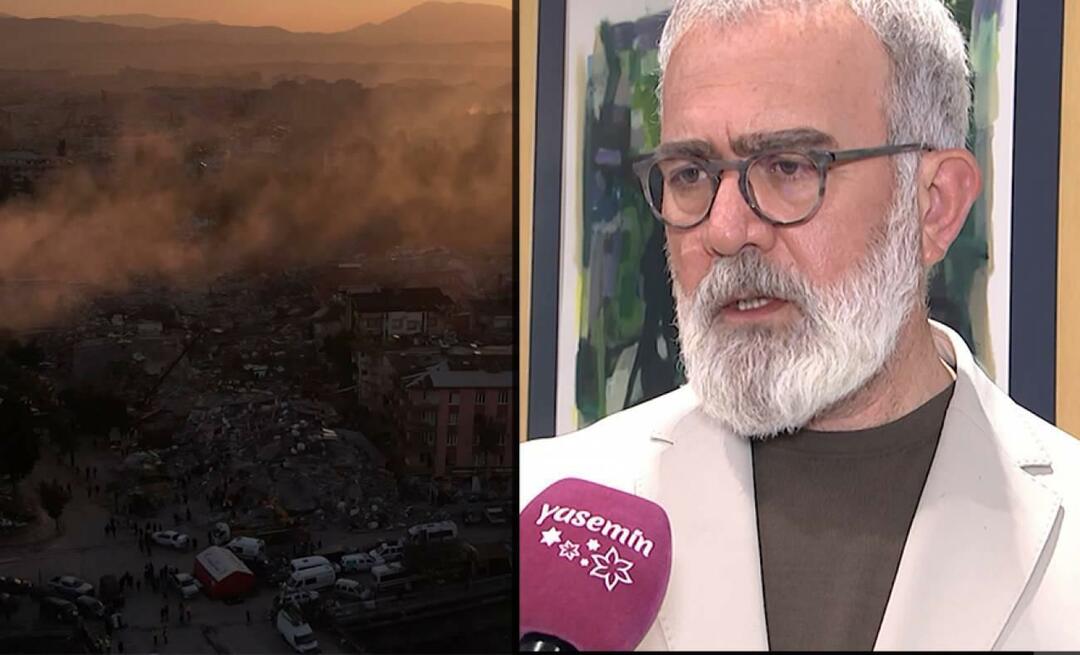 Bahadır Yenişehirlioğlu súkromne hovoril s Yasemin: Ak by toto zemetrasenie bolo v Anglicku...