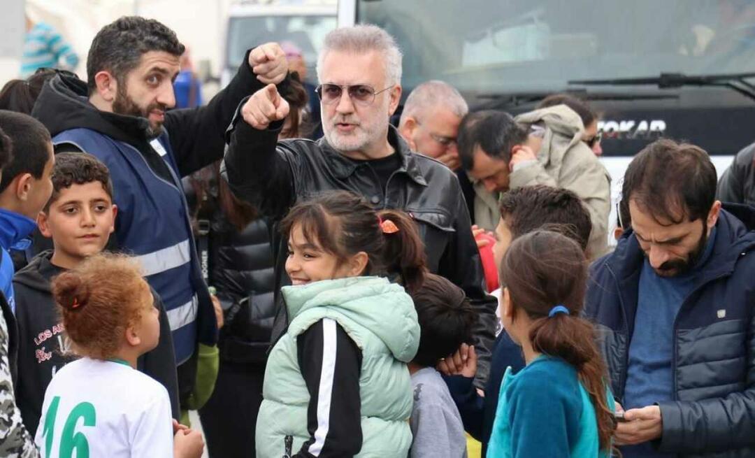 Tamer, ktorý sa vybral do oblasti zemetrasenia, sa stretol s deťmi z Karadağu! "Sme tu, aby sme ťa rozveselili"