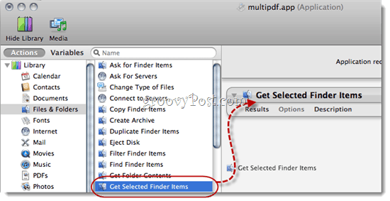 Kombinujte súbory PDF pomocou automatu pomocou systému Mac OS X