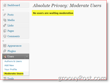 Absolútna ochrana osobných údajov Mierni používatelia - súkromný blogový doplnok WordPress