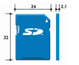 štandardná SD karta