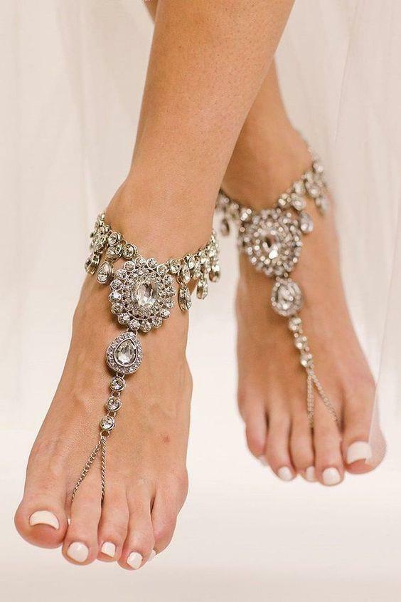 šperky na nohy