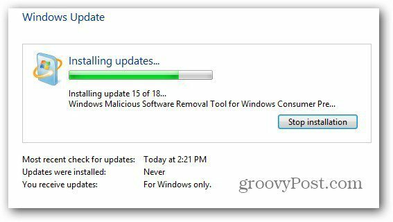 Aktualizácie systému Windows
