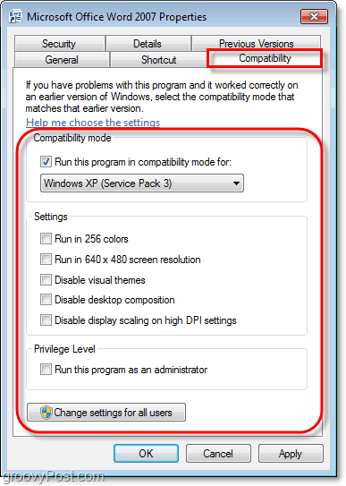 ako zobraziť informácie o kompatibilite pre program Windows 7
