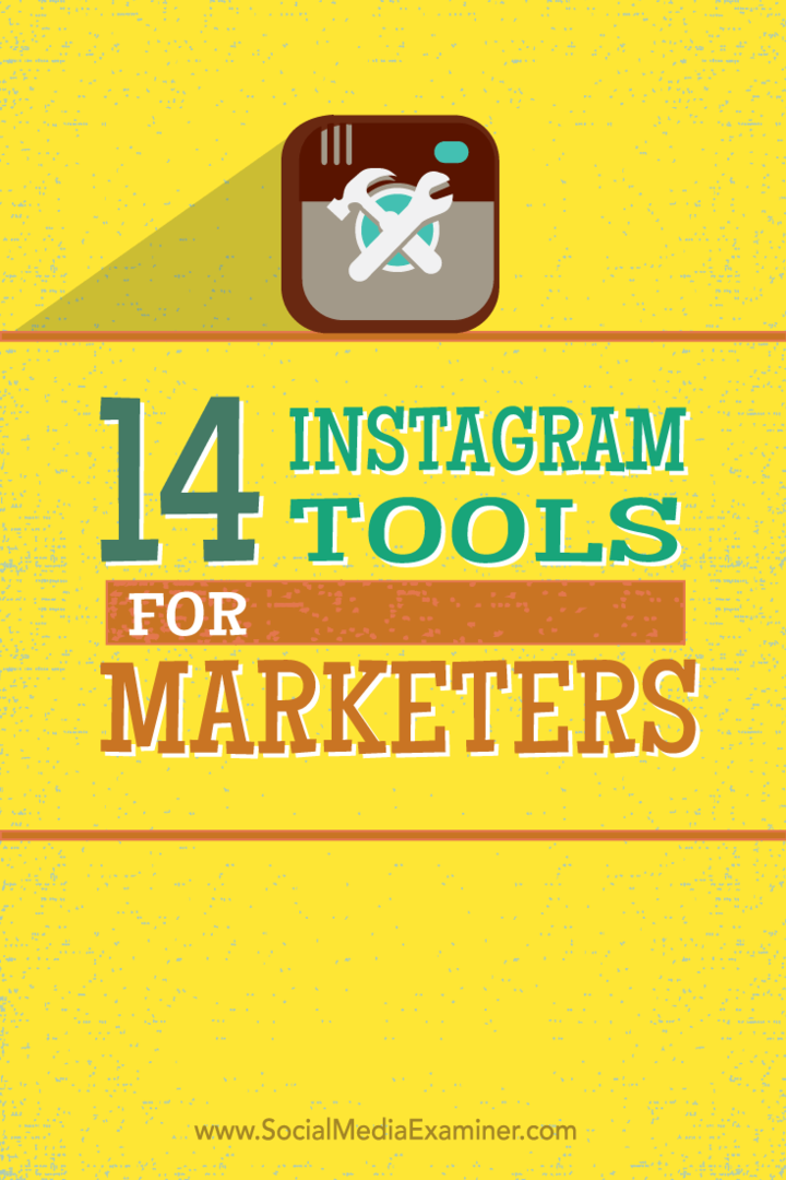 14 nástrojov Instagramu pre obchodníkov: prieskumník sociálnych médií