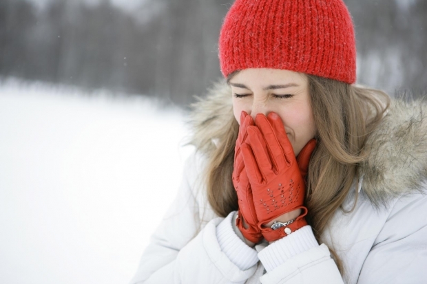 osoba s alergiou na chlad je postihnutá dvakrát toľko nachladnutia ako nachladnutá osoba