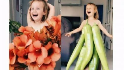 Vyrobila šaty pre svoju dcéru z ovocia a zeleniny!