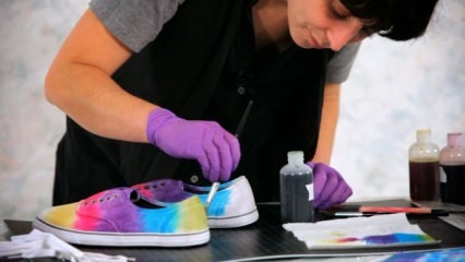 Ako maľovať látkovú obuv? 