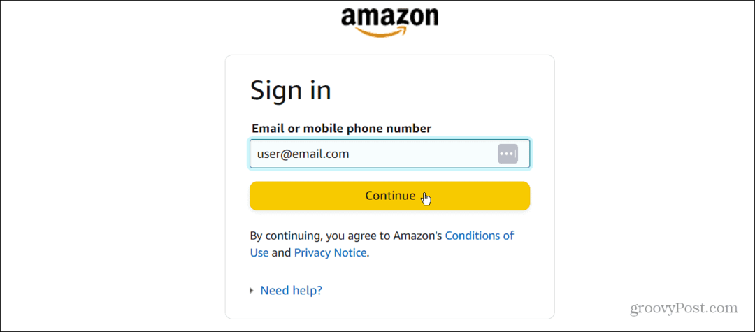 Nastavte si prístupové kľúče na svojom účte Amazon