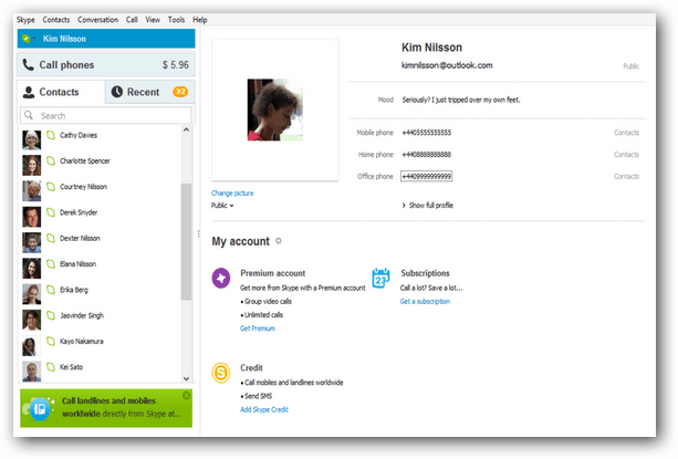 Aktualizácia Skype 6.1 pre Windows obsahuje integráciu Outlook
