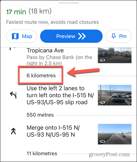 google maps vzdialenosti v km
