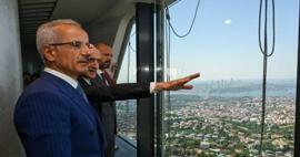 Minister Uraloğlu oznámil: Veža Çamlıca dosiahla rekordnú návštevu