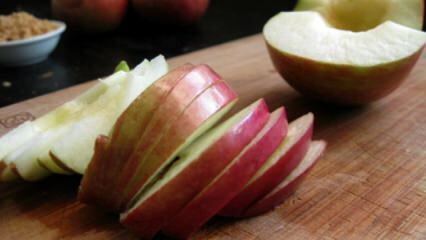 Ako zabrániť opečeniu jablka? 
