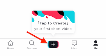 Klepnutím vytvoríte svoje prvé krátke video v TikToku