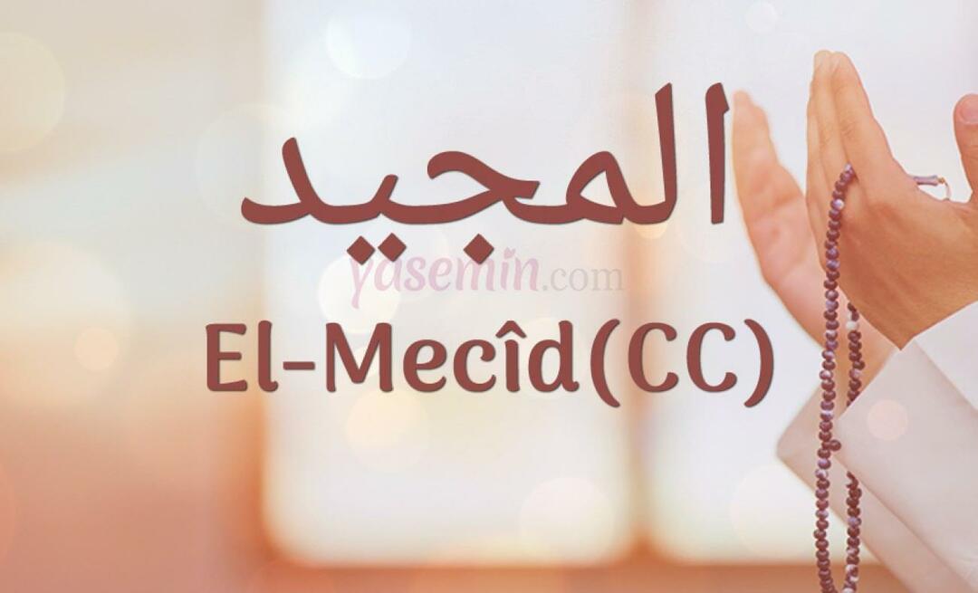 Čo znamená al-Majid (cc)? Prečo sa uprednostňuje ruženec z esencie Al-Macid (cc)?