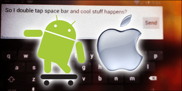 Automatické obdobia pre Android a iPhone po vete s dvojitým medzerníkom