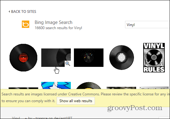 Vyhľadávanie obrázkov Bing