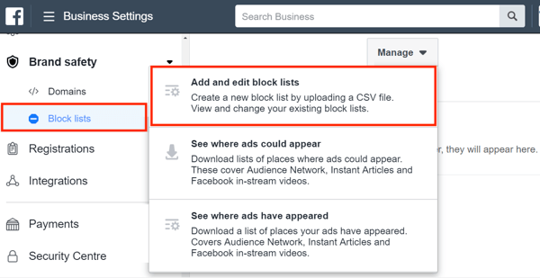 Použite obchodného manažéra Facebooku, krok 14.