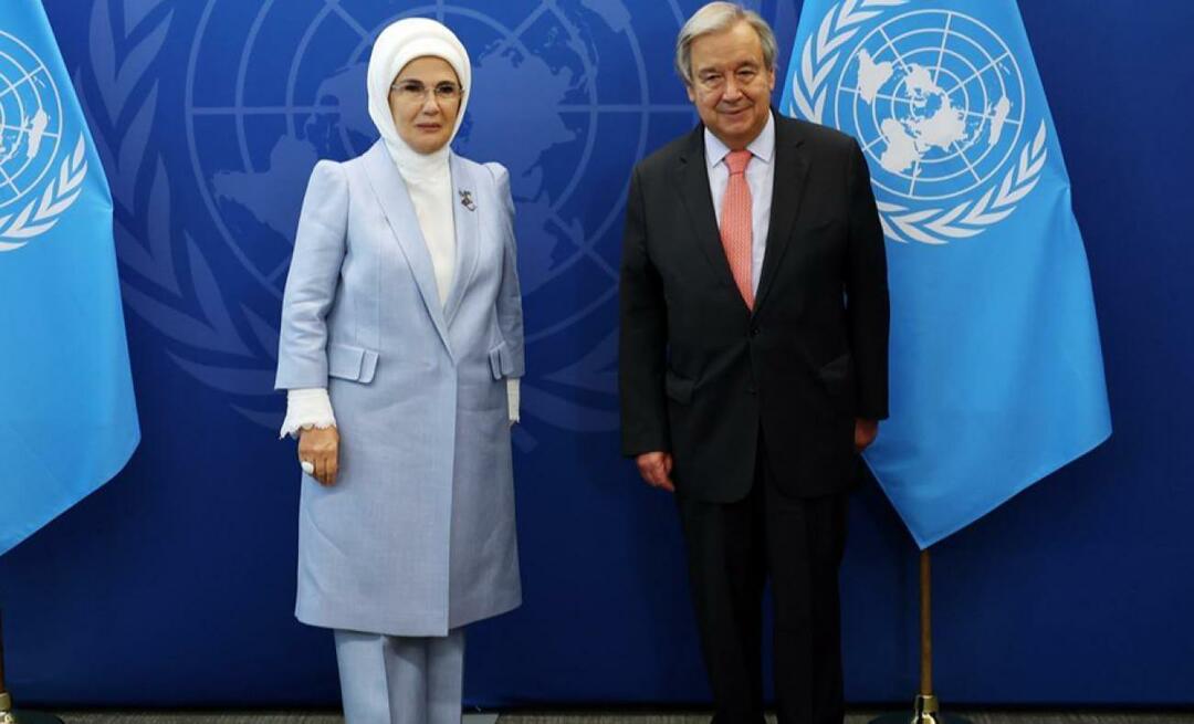 Pozvánka pre Emine Erdoganovú z OSN! Oznamujeme svetu projekt Zero Waste