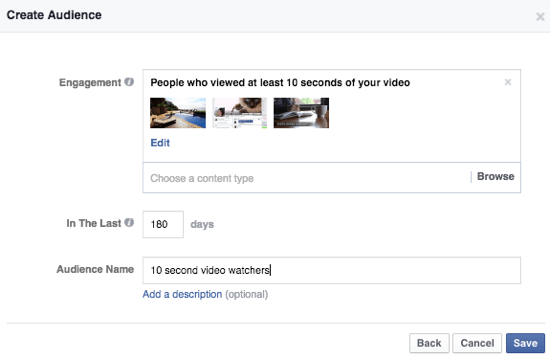 facebook reklamy vlastné publikum
