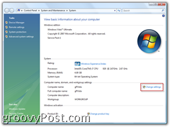 Obrazovka systému Windows 7 alebo Vista