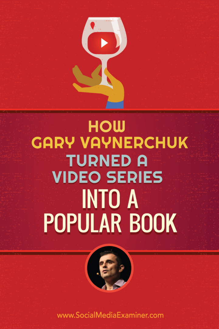 Ako Gary Vaynerchuk spravil z video série populárnu knihu: Vyšetrovateľ v sociálnych sieťach