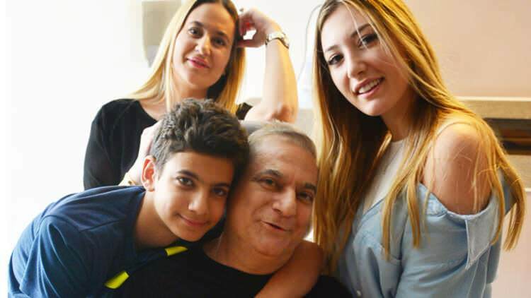Mehmet Ali Erbil a jeho deti