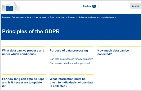 Aký vplyv má GDPR na marketingových pracovníkov: Čo potrebujete vedieť: Vyšetrovateľ v sociálnych sieťach