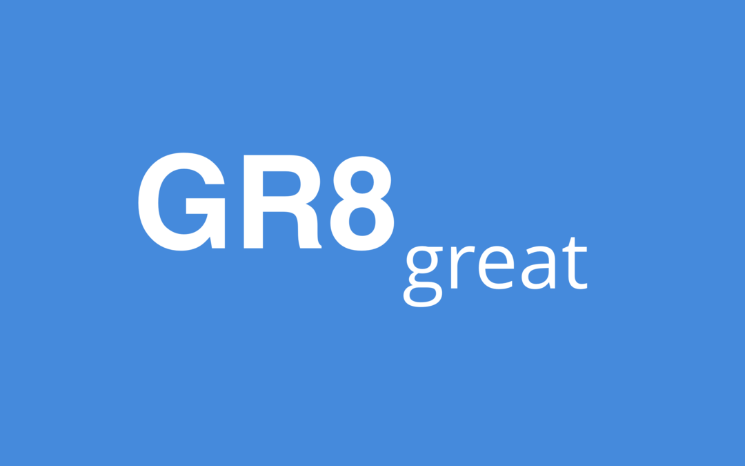 Čo znamená GR8 a ako ho môžem použiť?