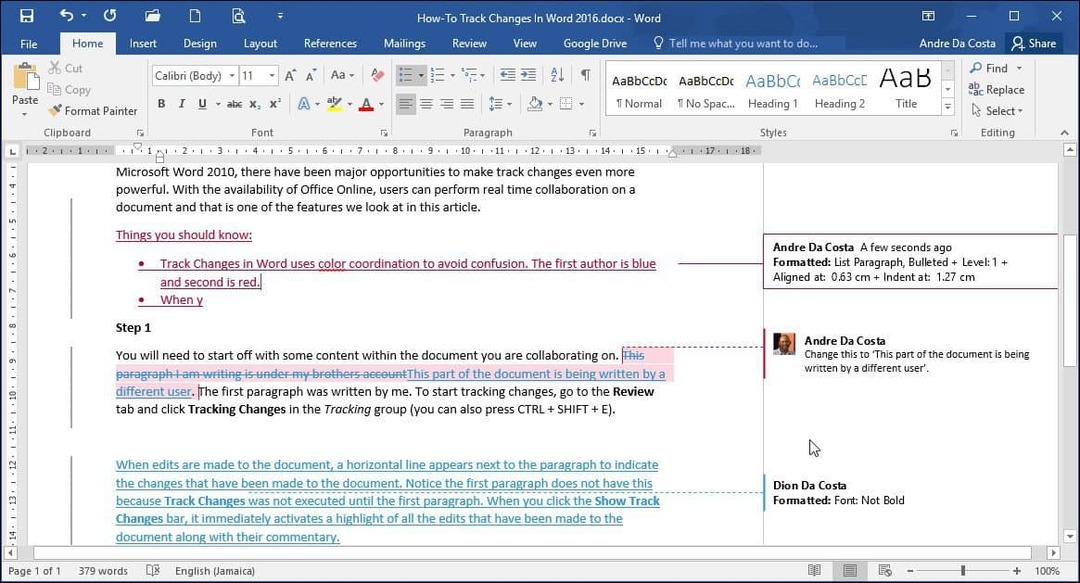 Ako sledovať zmeny v dokumentoch programu Microsoft Word